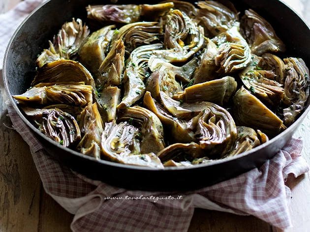 Carciofi in padella